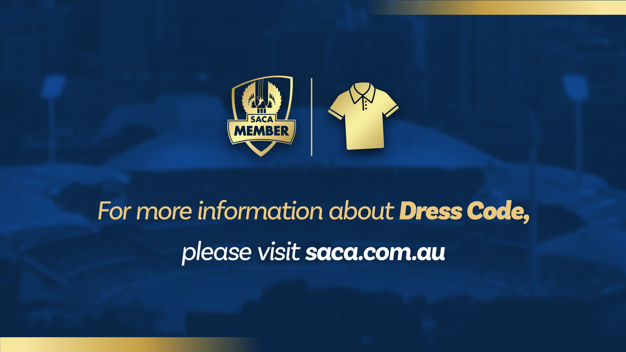 Saca Merchandise SACA Member Dress Code | South Australian Cricket Association
