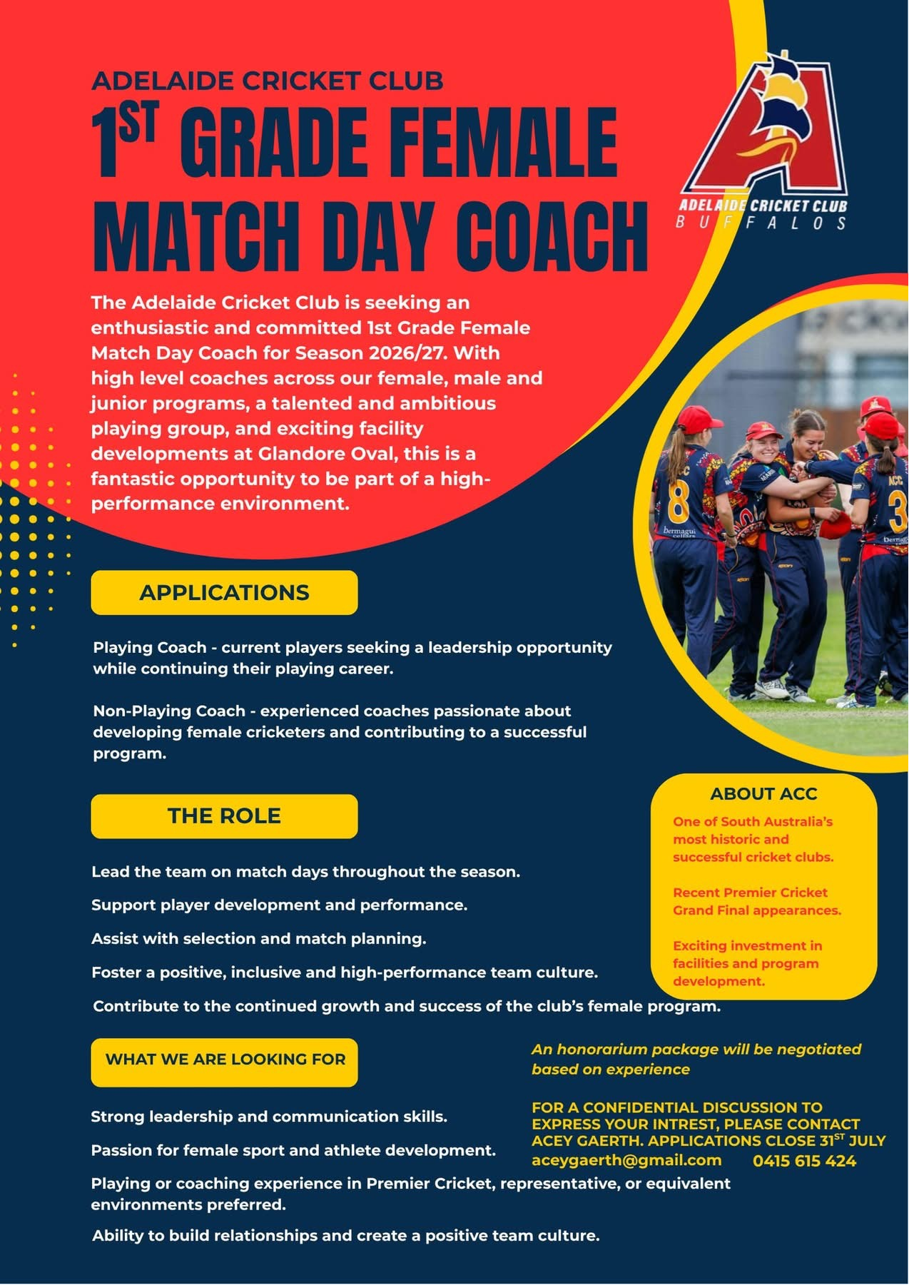 Adelaide Cricket Club Buffalos